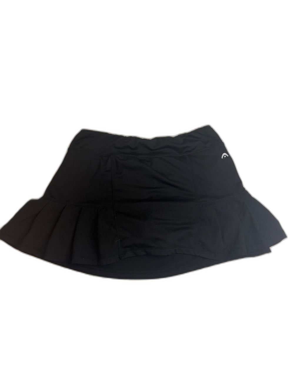 HEAD Women’s Small Black Tennis Skort Pleated Athletic Skirt